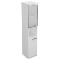 Пенал GLOSS 9ППД.005.20 Белый премиум