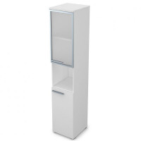 Пенал GLOSS 9ПЛД.005.20 Белый премиум