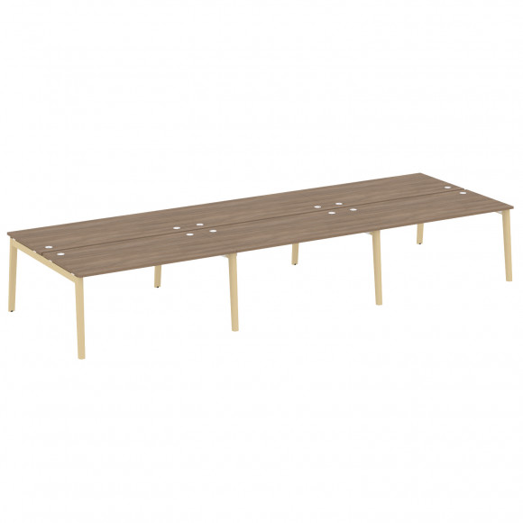 Рабочая станция, опоры - массив дерева ОНИКС ВУД/ONIX WOOD OW.D.RS-6.4.8 Дуб Аризона