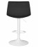 Стул барный DOBRIN TAILOR WHITE (черный велюр (MJ9-101)),5017_WhiteBase-LM TAILOR WHITE, цвет сиденья черный велюр (MJ9-101), цвет основания белый