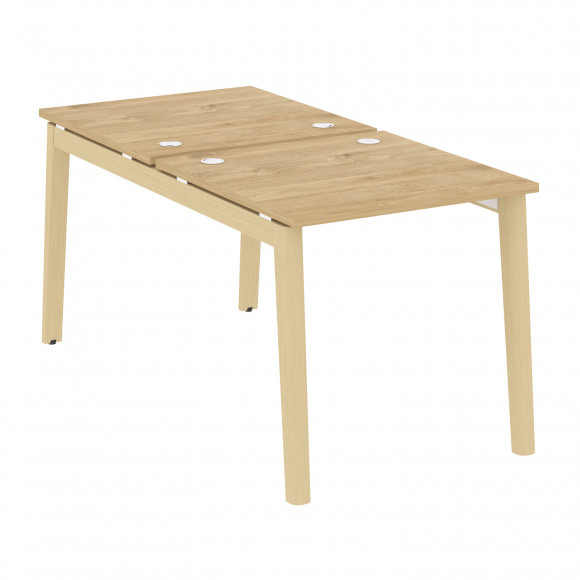 Рабочая станция, опоры - массив дерева ОНИКС ВУД/ONIX WOOD OW.D.RS-2.0.8 Тиквуд Светлый