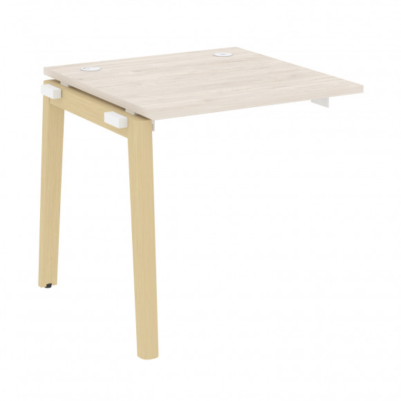 Наборный элемент рабочей станции, опоры - массив дерева ONIX WOOD OW.1.NRS-0.8 Денвер Светлый