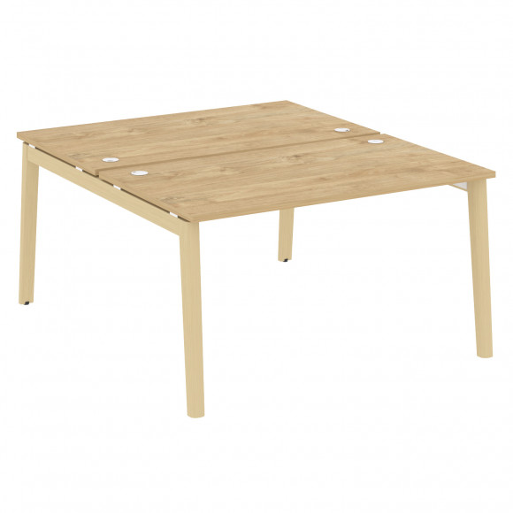 Рабочая станция, опоры - массив дерева ОНИКС ВУД/ONIX WOOD OW.D.RS-2.3.8 Тиквуд Светлый