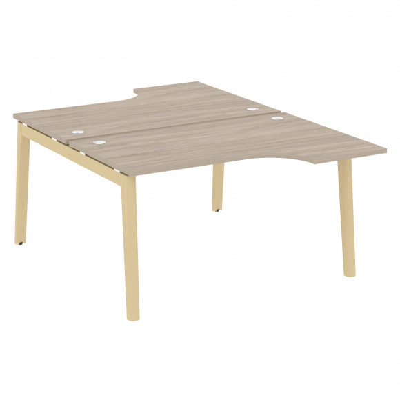 Рабочая станция, опоры - массив дерева ONIX WOOD OW.D.SA-2 Дуб Аттик