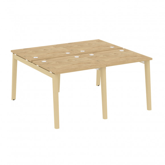 Рабочая станция, опоры - массив дерева ОНИКС ВУД/ONIX WOOD OW.D.RS-4.0.7 Тиквуд Светлый