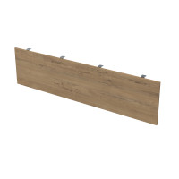 Экран подстольный. ЛДСП ГЛОСС ЛАЙН/GLOSS LINE 9НЭК.408.1 teakwood