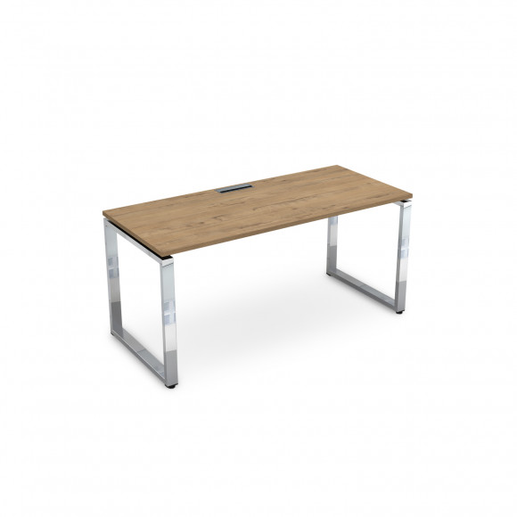 Стол рабочий, прямолинейный ГЛОСС ЛАЙН/GLOSS LINE НСР-О.009.1 teakwood