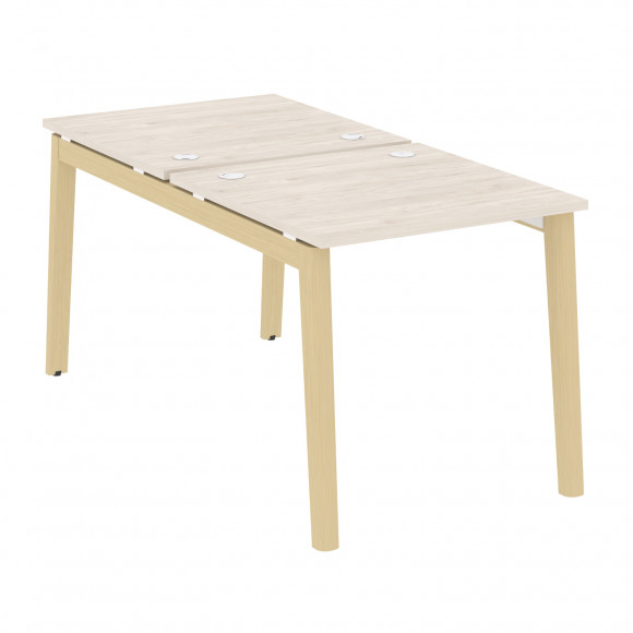 Рабочая станция, опоры - массив дерева ONIX WOOD OW.D.RS-2.0.8 Денвер Светлый