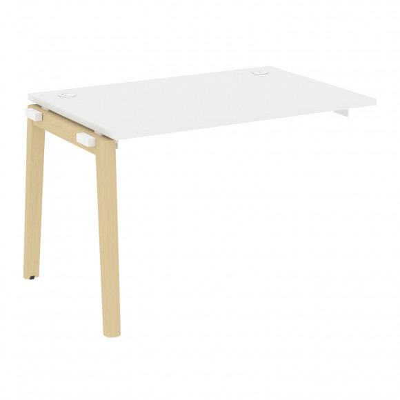 Наборный элемент рабочей станции, опоры - массив дерева ONIX WOOD OW.1.NRS-2.8 Белый Бриллиант
