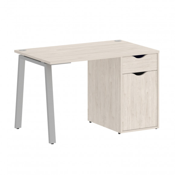 Стол письменный W=1180мм HOME OFFICE VR.SP-3-118.1.A Денвер Светлый