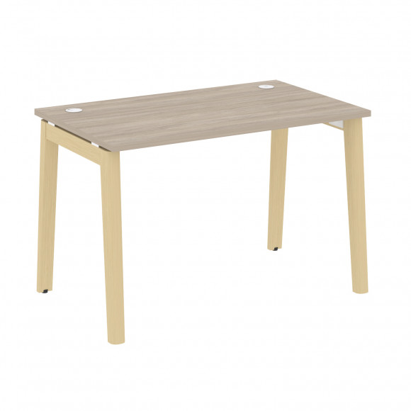 Стол письменный, опоры - массив дерева ONIX WOOD OW.SP-2.7 Дуб Аттик