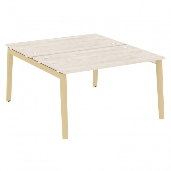 Рабочая станция, опоры - массив дерева ONIX WOOD OW.D.RS-2.3.8 Денвер Светлый