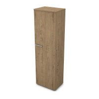 Шкаф для одежды (Штанга выдвижная) GLOSS 9ШД.014.1 teakwood