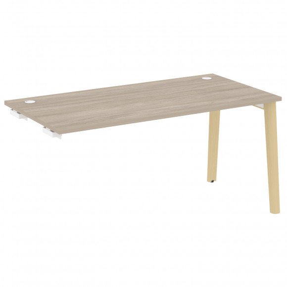 Стол-приставка к опорным элементам, опоры - массив дерева ONIX WOOD OW.SPR-4.8 Дуб Аттик