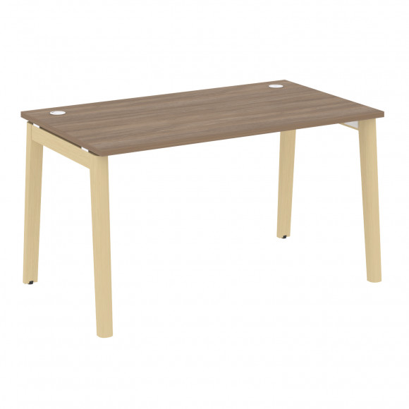 Стол письменный, опоры - массив дерева ОНИКС ВУД/ONIX WOOD OW.SP-3.8 Дуб Аризона