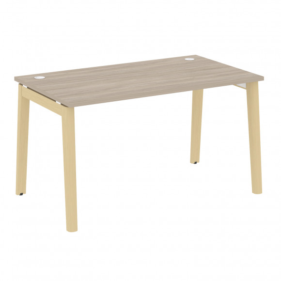 Стол письменный, опоры - массив дерева ONIX WOOD OW.SP-3.8 Дуб Аттик
