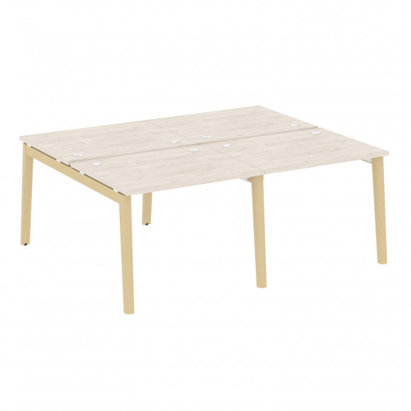 Рабочая станция, опоры - массив дерева ONIX WOOD OW.D.RS-4.1.8 Денвер Светлый