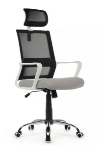 Кресло Mint RCH 1029HW Белый/Черный