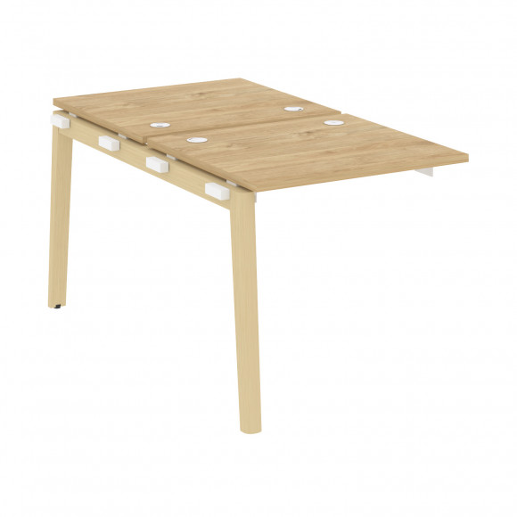 Наборный элемент рабочей станции, опоры - массив дерева ОНИКС ВУД/ONIX WOOD OW.2.NRS-0.7 Тиквуд Светлый