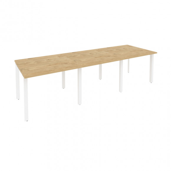 Стол переговорный (3 столешницы) ONIX O.MP-PRG-3.1 Тиквуд Светлый