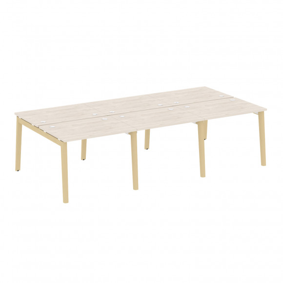 Рабочая станция, опоры - массив дерева ONIX WOOD OW.D.RS-6.1.7 Денвер Светлый
