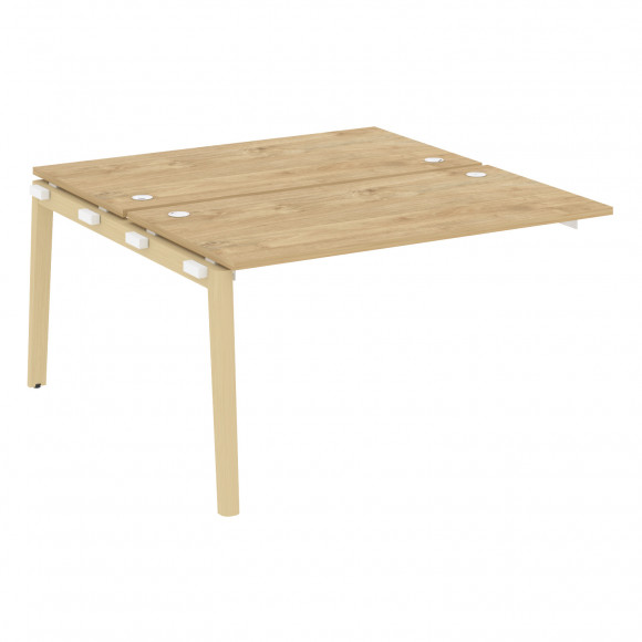 Наборный элемент рабочей станции, опоры - массив дерева ОНИКС ВУД/ONIX WOOD OW.2.NRS-3.7 Тиквуд Светлый