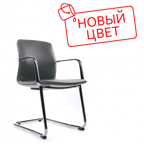 Кресло Plaza-SF FK004-С11 Антрацит (1A MB917) натуральная кожа 58*58*82