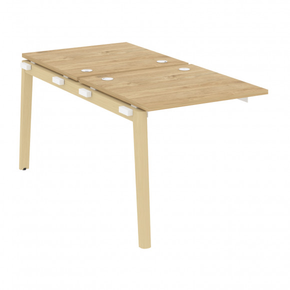 Наборный элемент рабочей станции, опоры - массив дерева ОНИКС ВУД/ONIX WOOD OW.2.NRS-0.8 Тиквуд Светлый