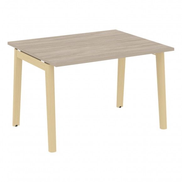 Стол переговорный (1 столешница), опоры - массив дерева ONIX WOOD OW.PRG-1.2 Дуб Аттик