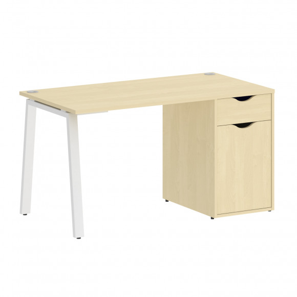 Стол письменный W=1380мм HOME OFFICE VR.SP-3-138.1.A Клён