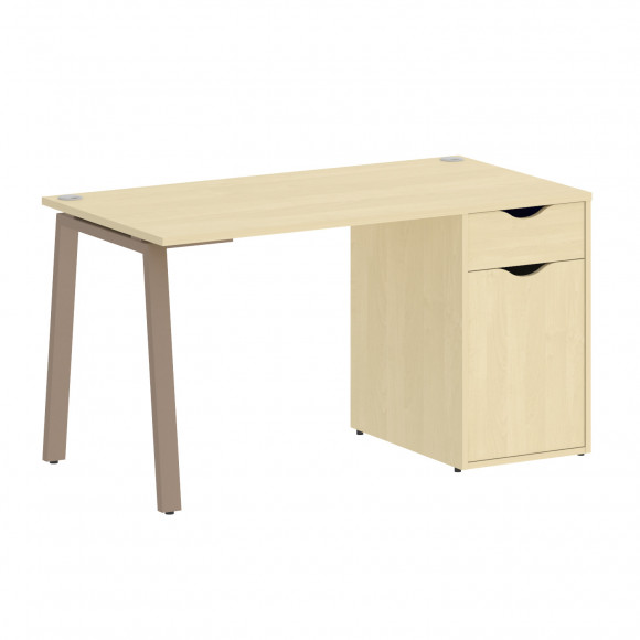 Стол письменный W=1380мм HOME OFFICE VR.SP-3-138.1.A Клён