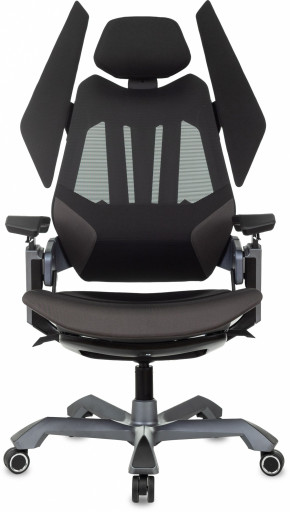 Кресло игровое Knight Aero черный крестов. пластик пластик серебро Кресло игровое Knight Aero черный крестов. пластик пластик серебро