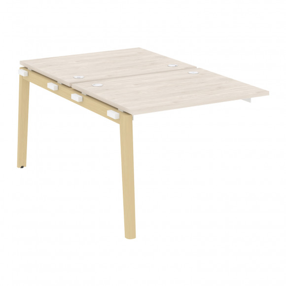 Наборный элемент рабочей станции, опоры - массив дерева ONIX WOOD OW.2.NRS-1.8 Денвер Светлый