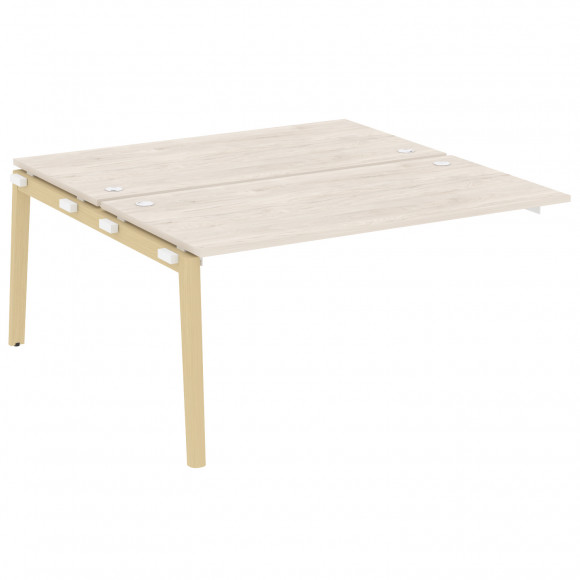 Наборный элемент рабочей станции, опоры - массив дерева ONIX WOOD OW.2.NRS-4.8 Денвер Светлый