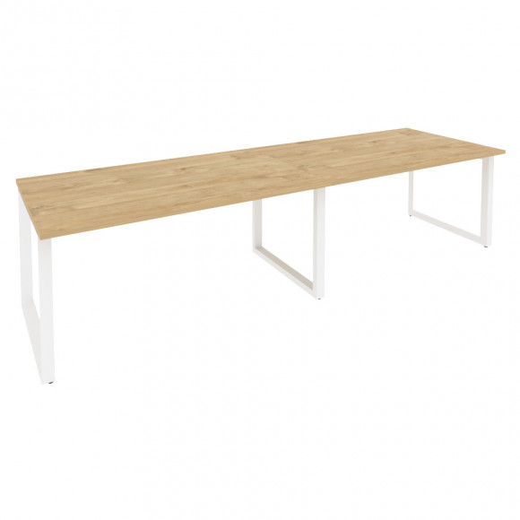 Стол переговорный (2 столешницы) ONIX O.MO-PRG-2.4 Тиквуд Светлый