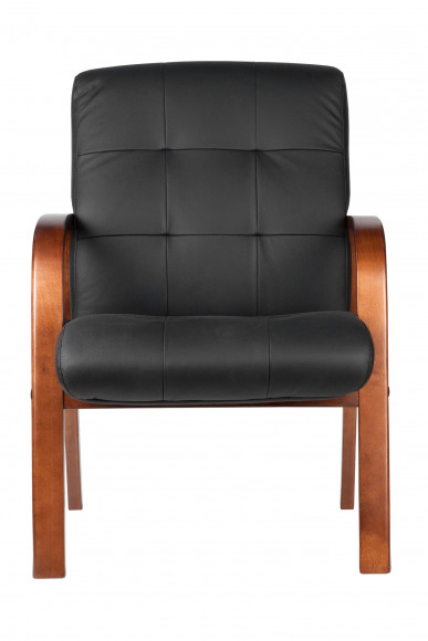 Кресло RCH WOOD М165 DB Тай Черная кожа Кресло RCH WOOD М165 DB Тай Черная кожа