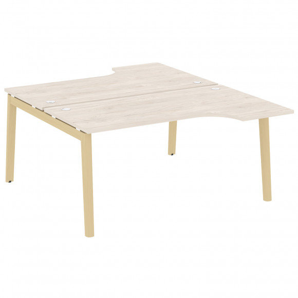 Рабочая станция, опоры - массив дерева ONIX WOOD OW.D.SA-1 Денвер Светлый