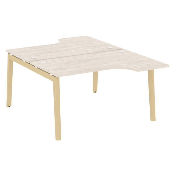 Рабочая станция, опоры - массив дерева ONIX WOOD OW.D.SA-2 Денвер Светлый