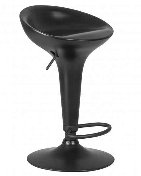 Стул барный DOBRIN BOMBA BLACK (чёрный),1004-BlackBase-LM BOMBA BLACK, цвет сиденья черный, цвет основания черный Стул барный DOBRIN BOMBA BLACK (чёрный),1004-BlackBase-LM BOMBA BLACK, цвет сиденья черный, цвет основания черный