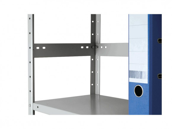 Стеллаж металлический MS Standart 220/100x30/6 Стеллаж металлический MS Standart 220/100x30/6