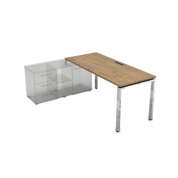 Стол рабочий, прямолинейный, левый ГЛОСС ЛАЙН/GLOSS LINE НСТЛ-П.984 teakwood Стол рабочий, прямолинейный, левый ГЛОСС ЛАЙН/GLOSS LINE НСТЛ-П.984 teakwood