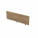 Барьер из ЛДСП фронтальный GLOSS 9БР.407.1 teakwood