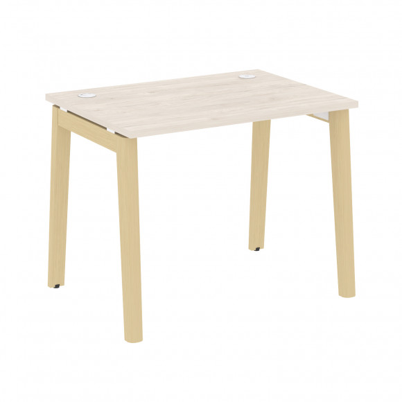 Стол письменный, опоры - массив дерева ONIX WOOD OW.SP-1.7 Денвер Светлый
