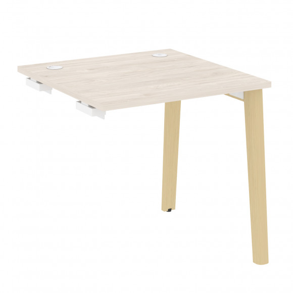 Стол-приставка к опорным элементам, опоры - массив дерева ONIX WOOD OW.SPR-0.8 Денвер Светлый