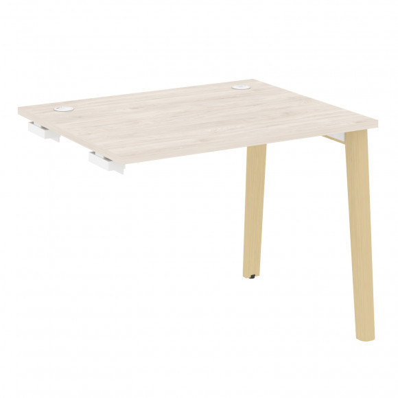 Стол-приставка к опорным элементам, опоры - массив дерева ONIX WOOD OW.SPR-1.8 Денвер Светлый