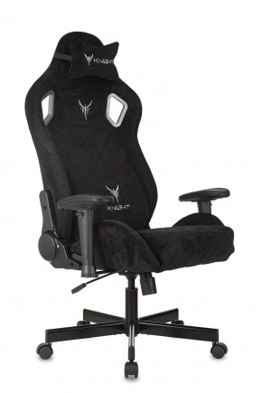 Кресло игровое Knight Outrider черный Light-20 с подголов. крестов. металл Кресло игровое Knight Outrider черный Light-20 с подголов. крестов. металл