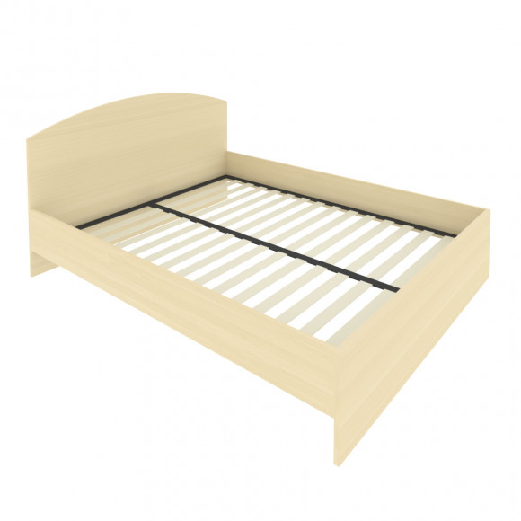 Кровать с изголовьем LIGHT С-КИ-160 Клен