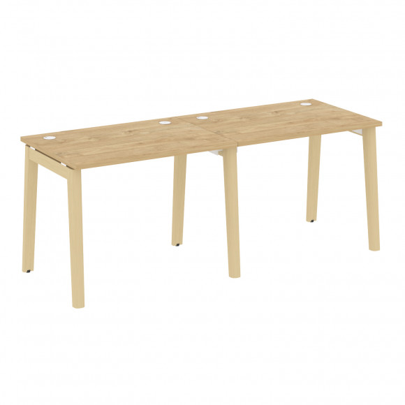 Рабочая станция, опоры - массив дерева ОНИКС ВУД/ONIX WOOD OW.RS-2.1.7 Тиквуд Светлый