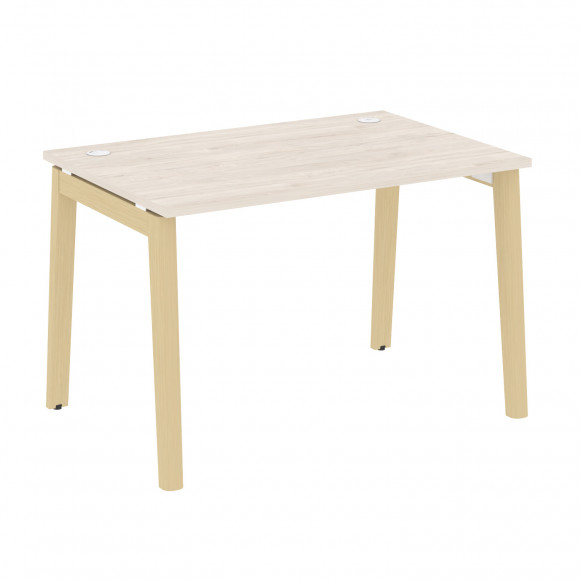 Стол письменный, опоры - массив дерева ONIX WOOD OW.SP-2.8 Денвер Светлый