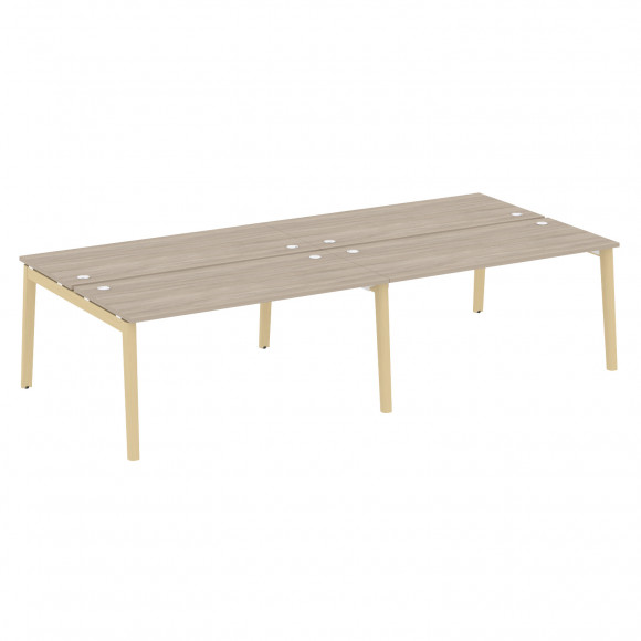 Рабочая станция, опоры - массив дерева ONIX WOOD OW.D.RS-4.4.7 Дуб Аттик